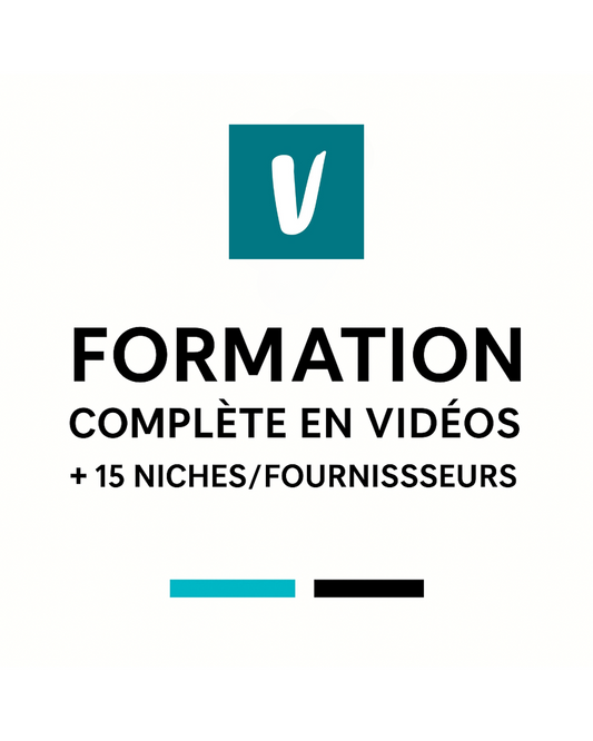 Formation A à Z + TOUT MES FOURNISSEURS